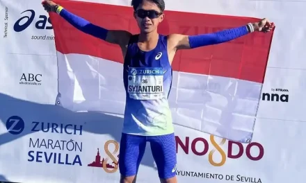 Robi Syianturi Ukir Rekor Ganda Di Sevilla Marathon