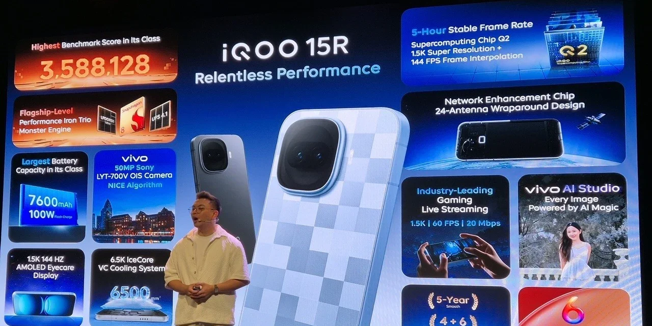 Gebrakan Baru iQOO: 15R Di Rilis Secara Resmi Di Indonesia