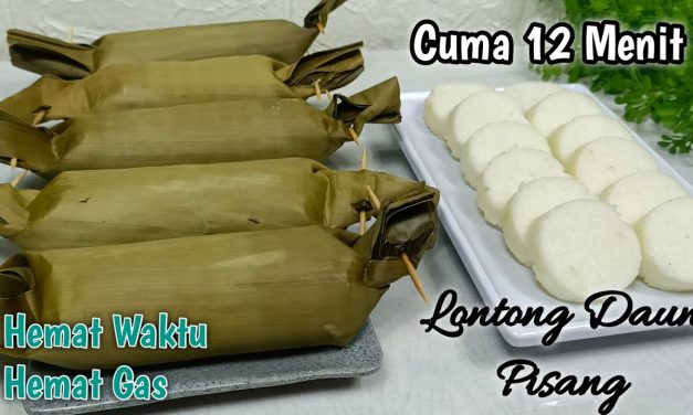 Rahasia Lontong Matang Sempurna Tanpa Boros Gas