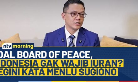 Desakan Mundur Dari Board Of Peace, Menlu Berikan Klarifikasi