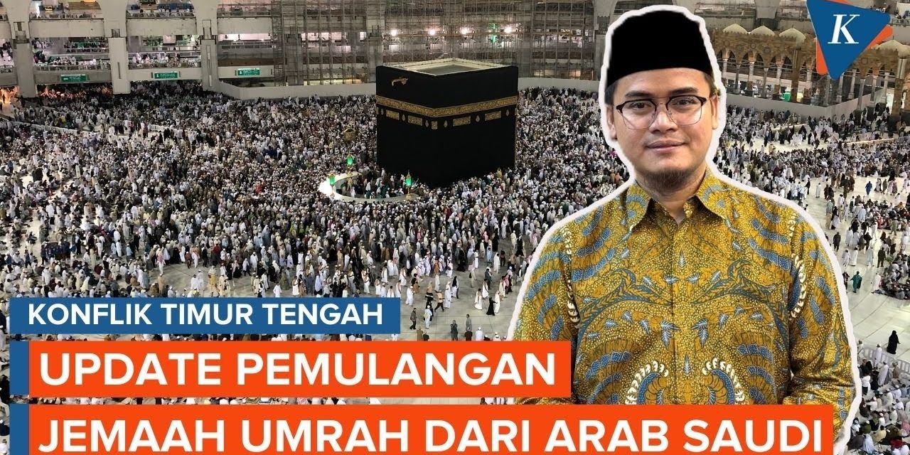 Imbas Konflik Timur Tengah, Jemaah Umrah Indonesia Pulang