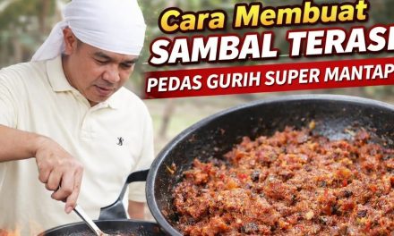 Cara Membuat Sambel Terasi Pedas Gurih Untuk Ayam Goreng