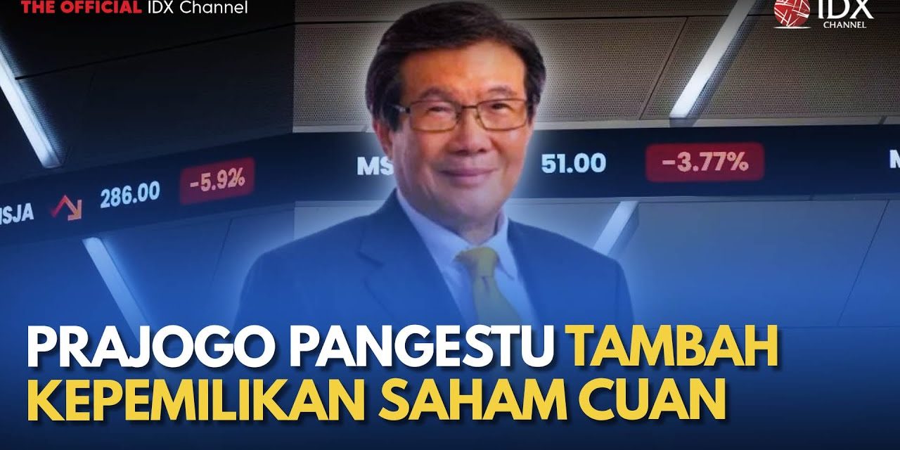 Bos Besar Prajogo Pangestu Divestasi Saham CUAN, Ini Nilainya