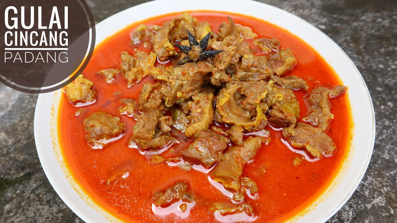 Gulai Cincang Ala Padang