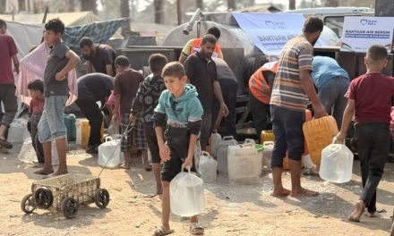 Akses Air Bersih Di Gaza Kian Terbatas Setiap Hari