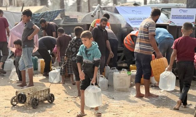 Akses Air Bersih Di Gaza Kian Terbatas Setiap Hari