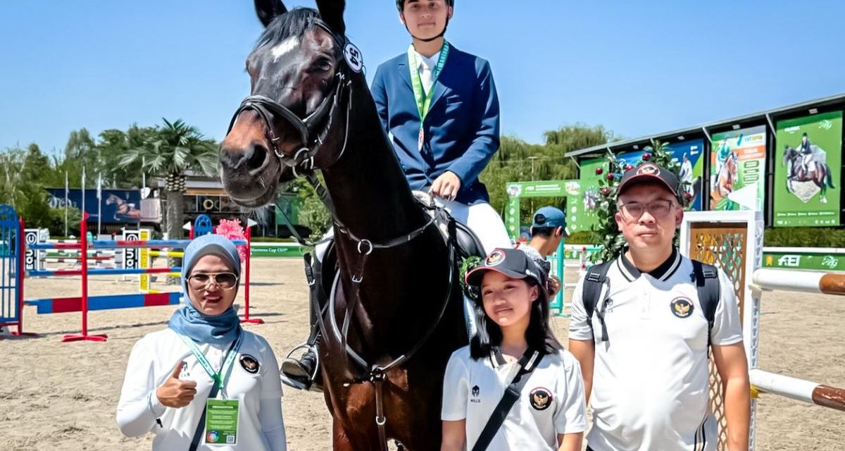 Bintang Muda Berkuda Indonesia Unjuk Gigi Di Uzbekistan