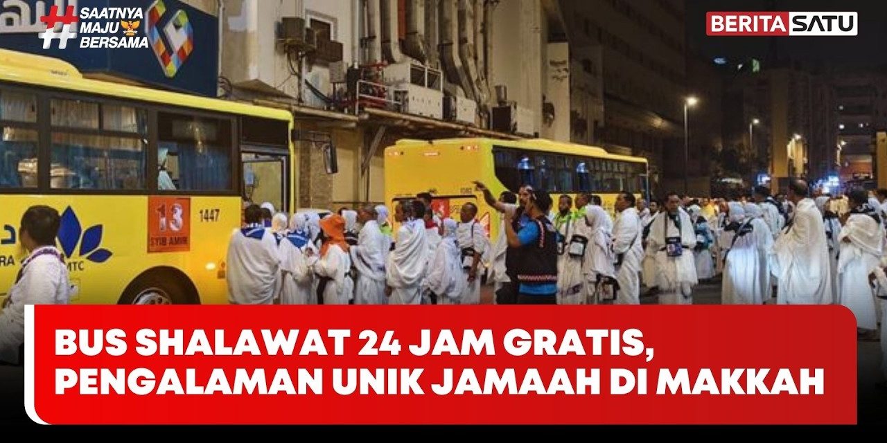 Bus Shalawat Di Makkah Paling Ramai Pada Tiga Waktu Ini