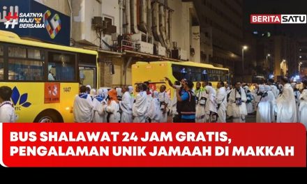 Bus Shalawat Di Makkah Paling Ramai Pada Tiga Waktu Ini