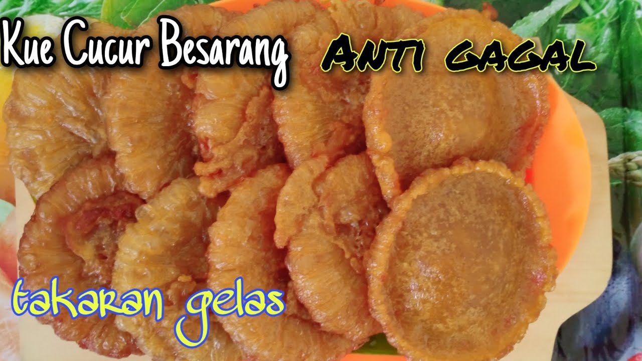 Kue Cucur Bersarang