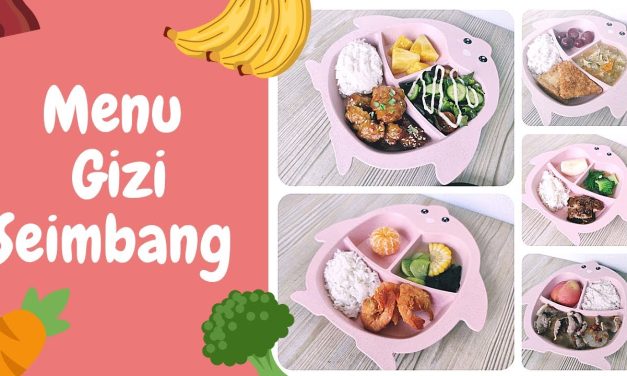 Menu Makanan Bergizi Seimbang Mendukung Tumbuh Kembang