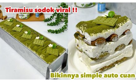 Tiramisu Sodok: Inovasi Dessert Viral Yang Di Sukai Oleh Gen Z