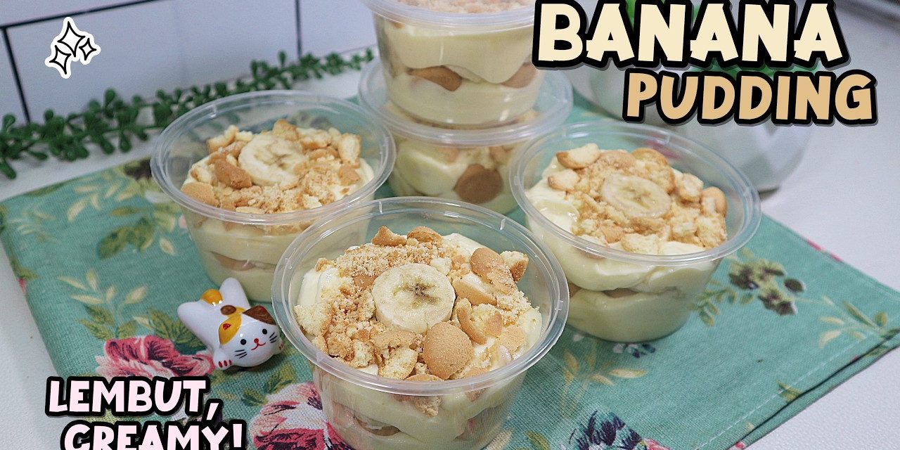 Kue Banana Puding Miliki Tekstur Yang Lembut Nyaman Di Mulut