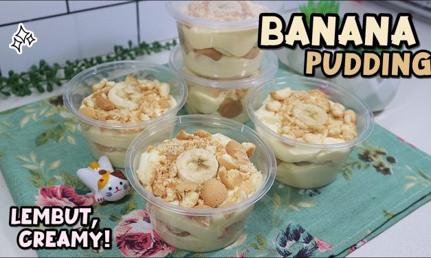 Kue Banana Puding Miliki Tekstur Yang Lembut Nyaman Di Mulut
