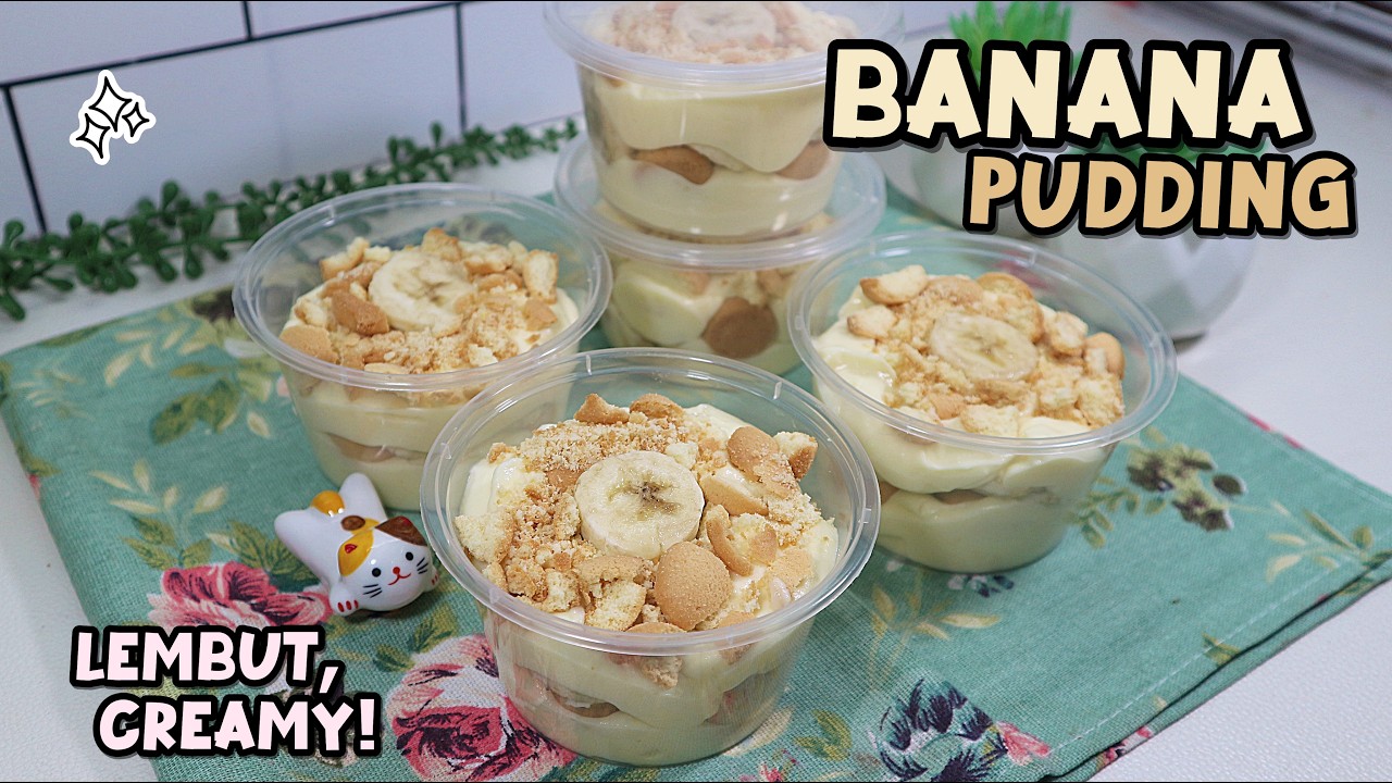 Kue Banana Puding