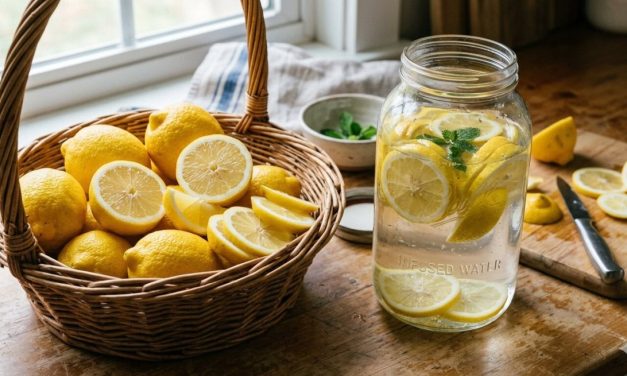 Rahasia Infused Water Lemon Tetap Segar Tanpa Rasa Pahit