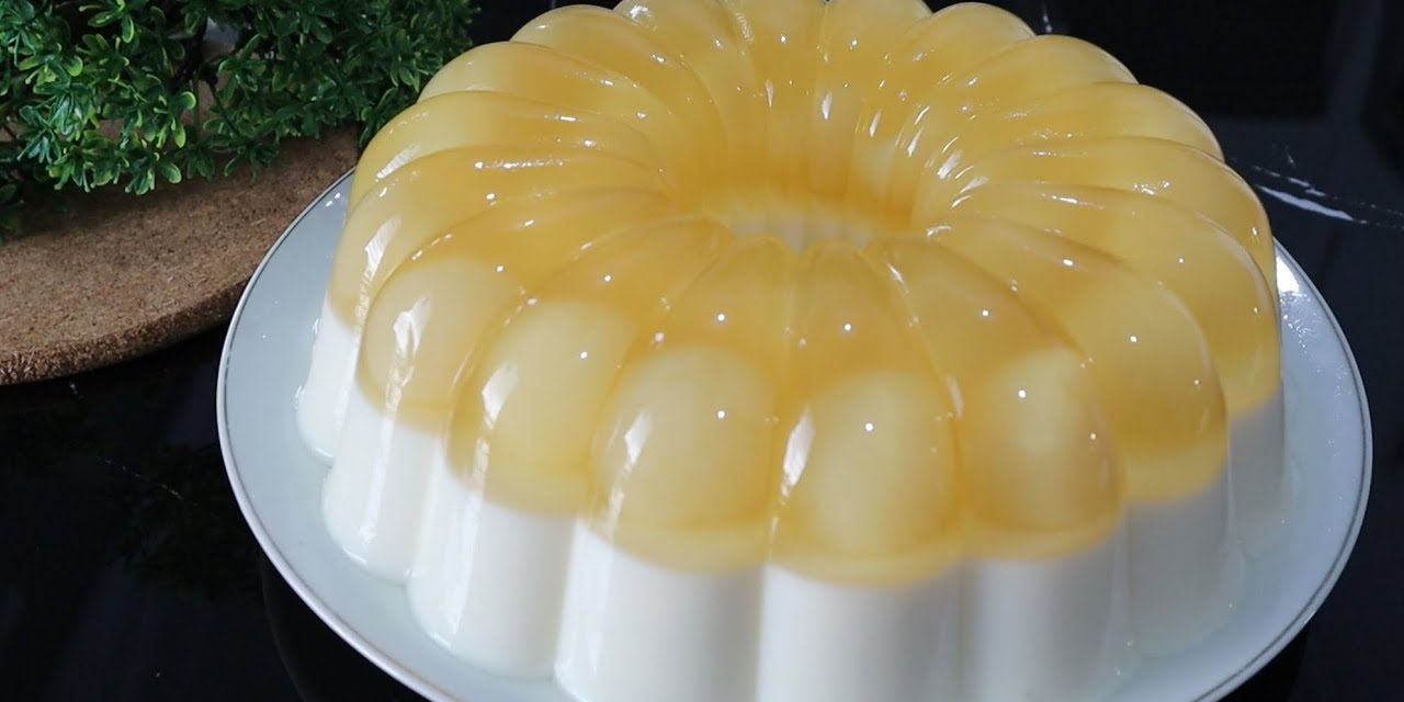 Rahasia Puding Susu 2 Lapis Agar Tidak Pecah Dan Tetap Cantik