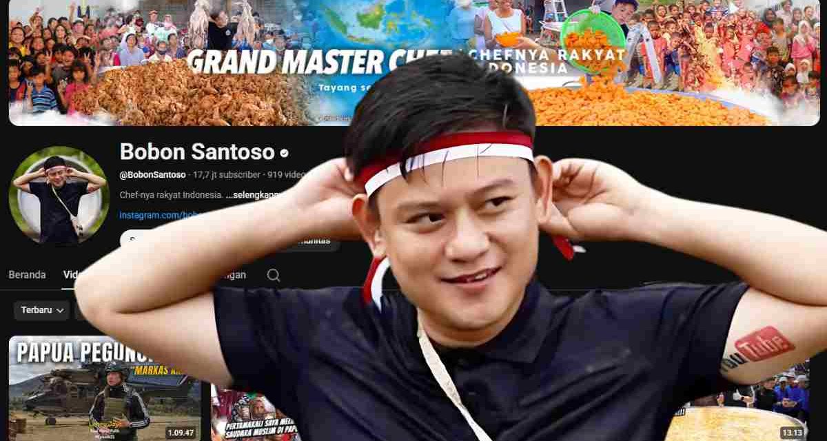 Bobon Santoso Pensiun YouTube, Jual Akun Harga Fantastis