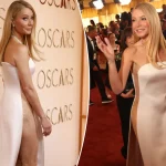 Gwyneth Paltrow Di Oscar Dengan Gaya Berisiko, Gaun Berbelah